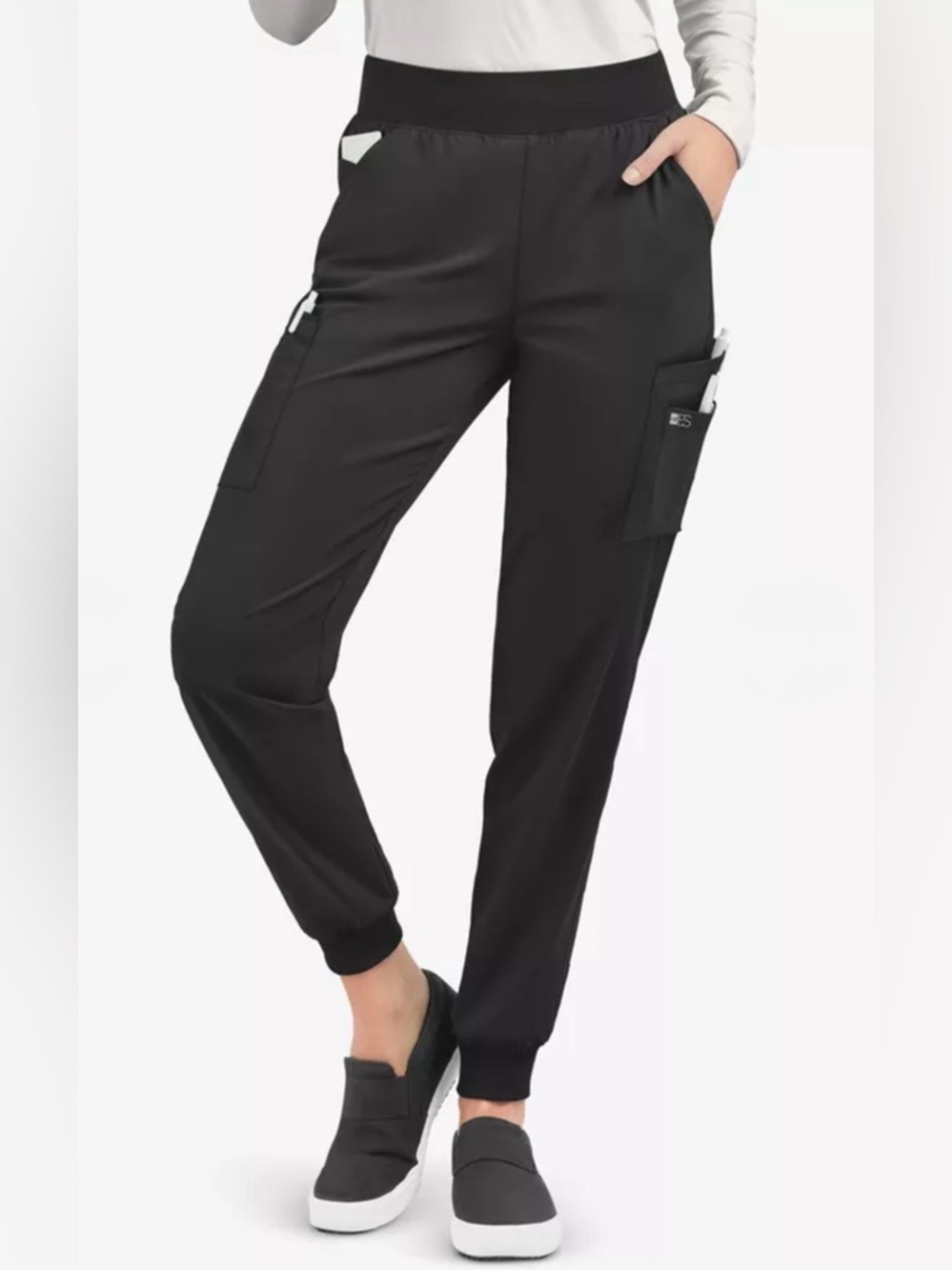 Easy STRETCH Women's 7-Pocket Jogger Scrub Pants Extra Large